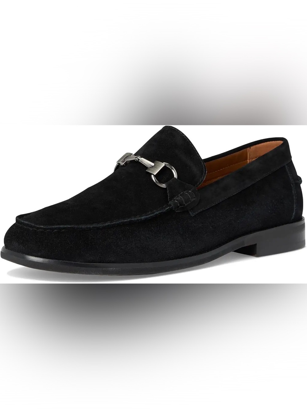 Steve Madden
🔥Alfio Men's Black Suede Bit Loafers - Classic Slip-On Dress Shoe